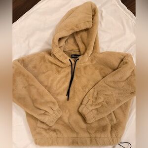 Zara Tan Teddy Jacket